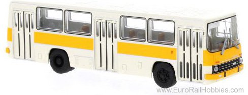 Brekina 59804 Ikarus 260 Stadtbus White , Orange , 1972, 