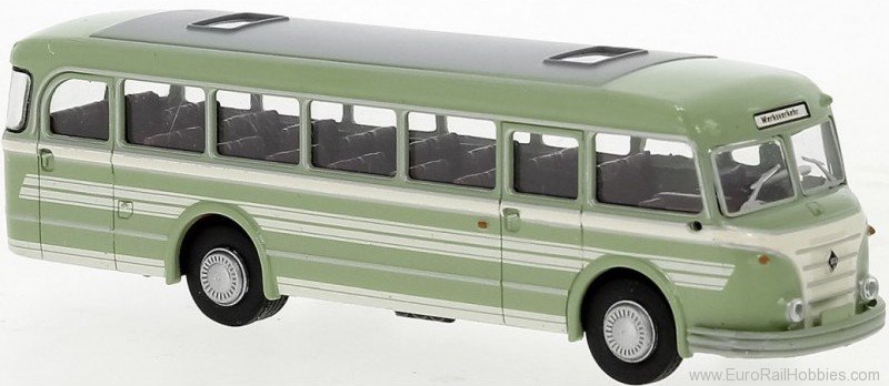 Brekina 59855 IFA H 6 B, Light Green, White, 1953  