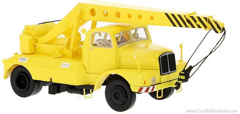 Brekina 60013 ADK 6.3 Kran Light Yellow , 1965, 
