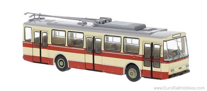 Brekina 61375 Skoda Tr 14, elfenbein/Red