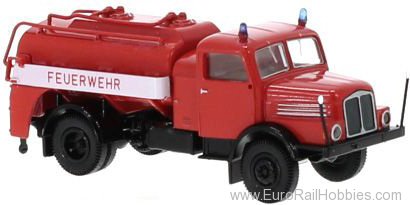 Brekina 71479 IFA S 4000-1 Tankwagen 1960, Feuerwehr, 
