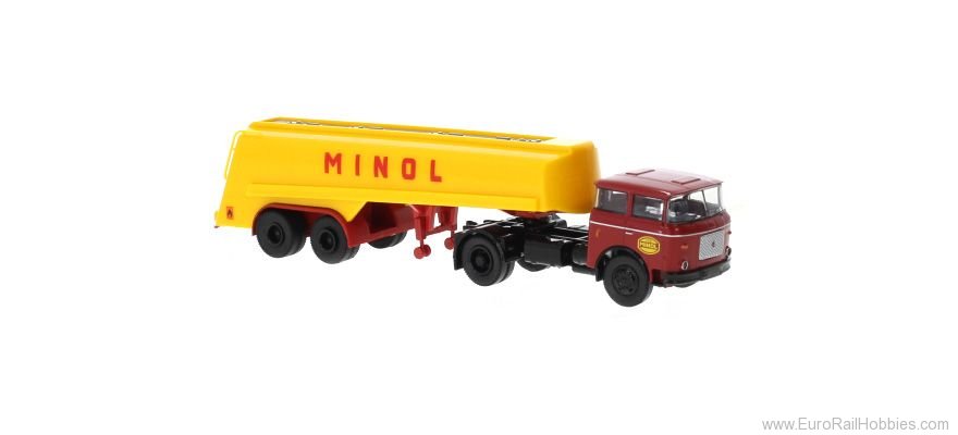 Brekina 71826 LIAZ 706 Tank-SZ 1975, Minol, 