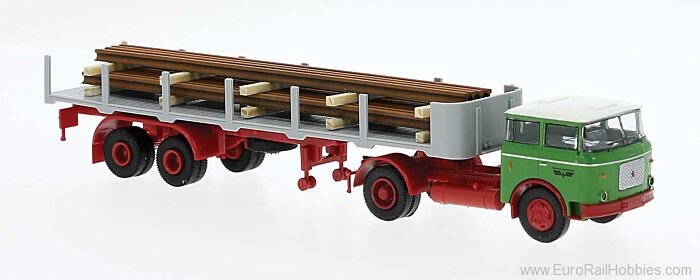 Brekina 71833 LIAZ 706 Stake Saddle Deutsche Reichsbahn wit