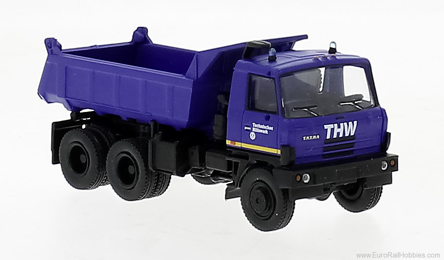 Brekina 71906 Tatra 815 Tipper of THW Dump Truck
