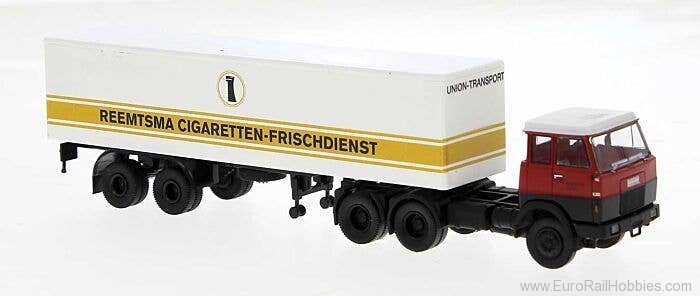 Brekina 82252 Henschel Sattelzug 'Reemtsma' der Union-Trans