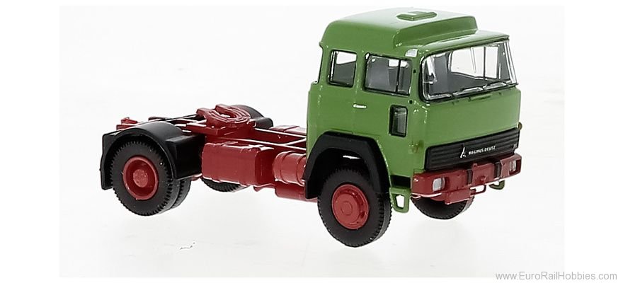 Brekina 83281 Magirus 310 D 16 SZM Green, Red, 1974, 