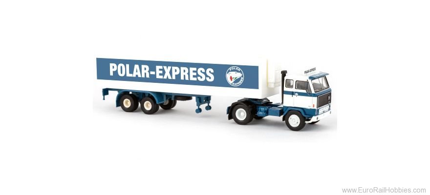 Brekina 85670 Volvo F 89 Koffer-SZ 1972, Polar Express, 