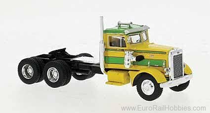 Brekina 85760 Peterbilt 281, Yellow