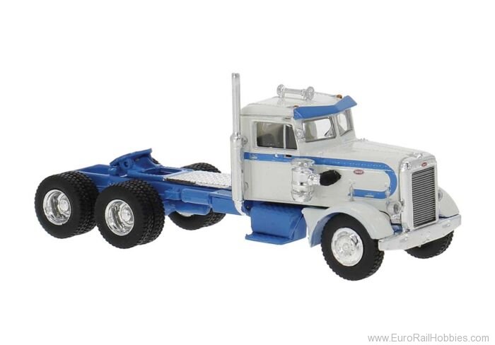 Brekina 85761 Peterbilt 281 White Blue   
