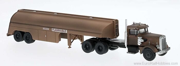 Brekina 85764 Peterbilt 281 Tank-SZ Rost  