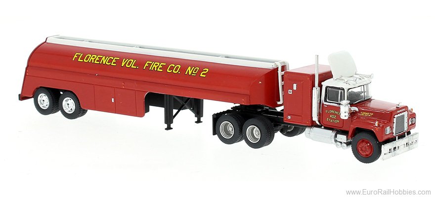 Brekina 85812 Mack RS 700 Tanksattelzug Florence   