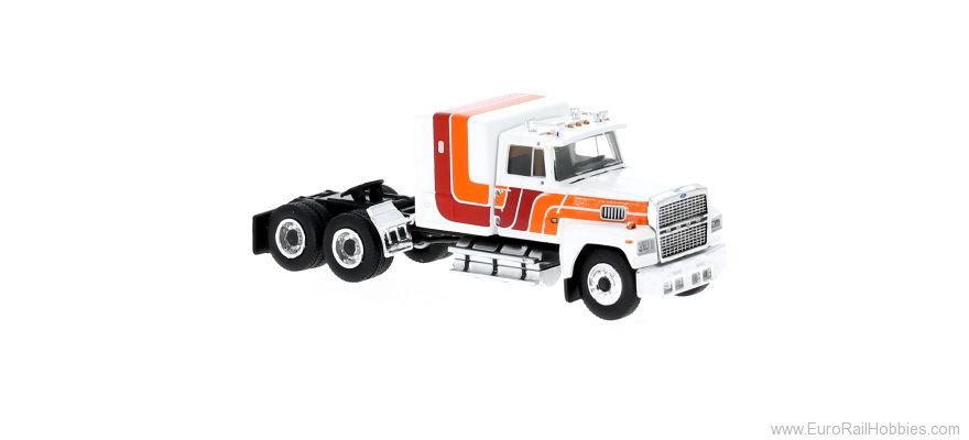 Brekina 85876 Ford LTL 9000 White, Orange, 1978, 