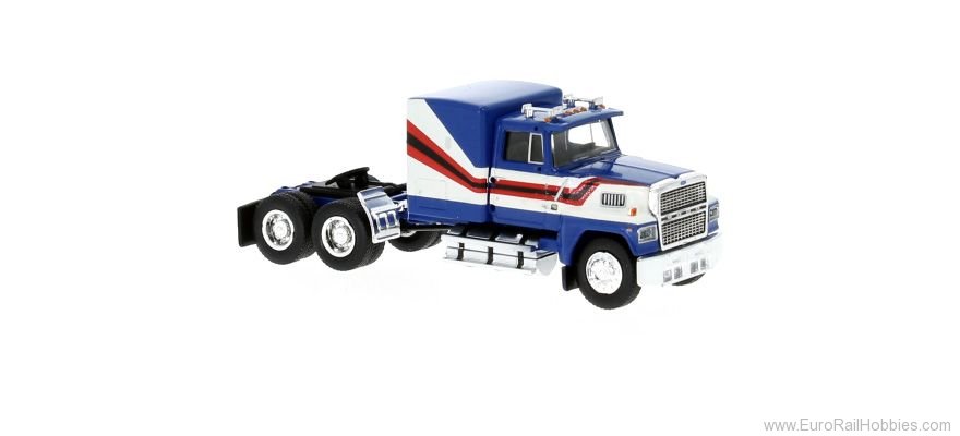 Brekina 85877 Ford LTL 9000 Blue, White, 1978, 