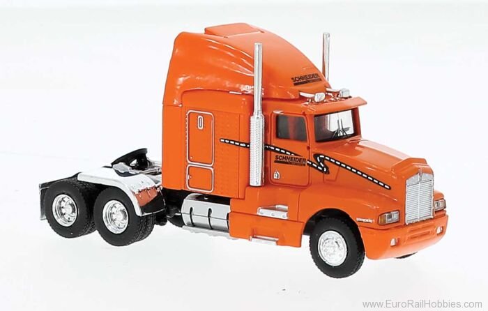 Brekina 85931 Kenworth T 600 Schneider Semi-Truck  