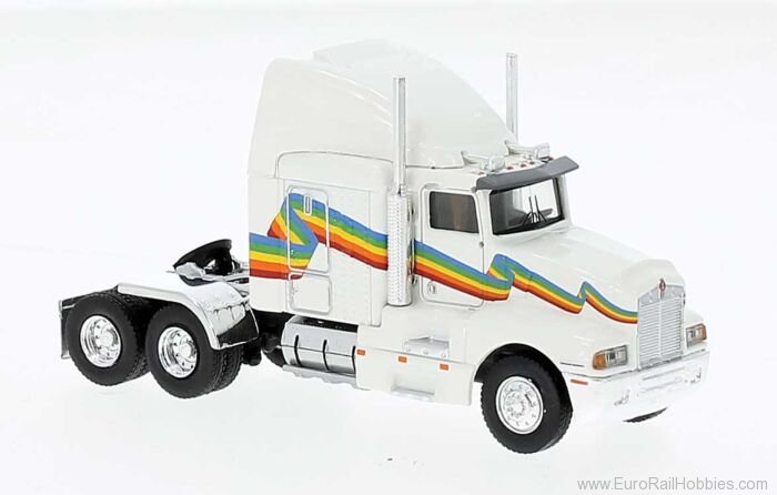 Brekina 85932 Kenworth T 600 Rainbow Semi-Truck