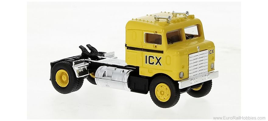 Brekina 85953 Kenworth Bullnose Yellow, 1950, ICX, 