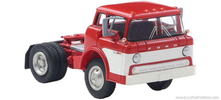 Brekina 86325 Ford C Tilt-Cabine, Red