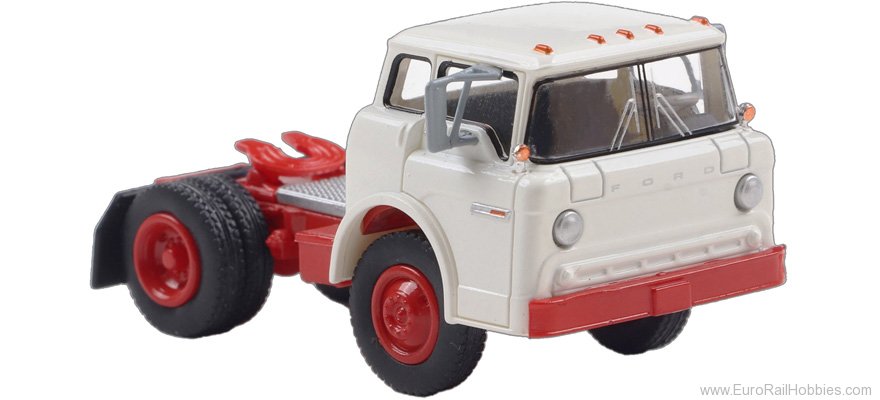 Brekina 86326 Ford C Tilt-Cabine, White