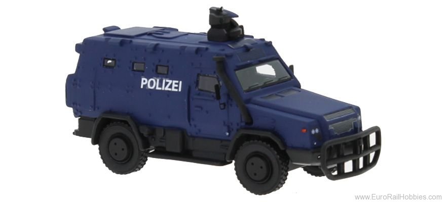 Brekina BOS87801 Rheinmetall Defence Survivor R 2018, Polizei 