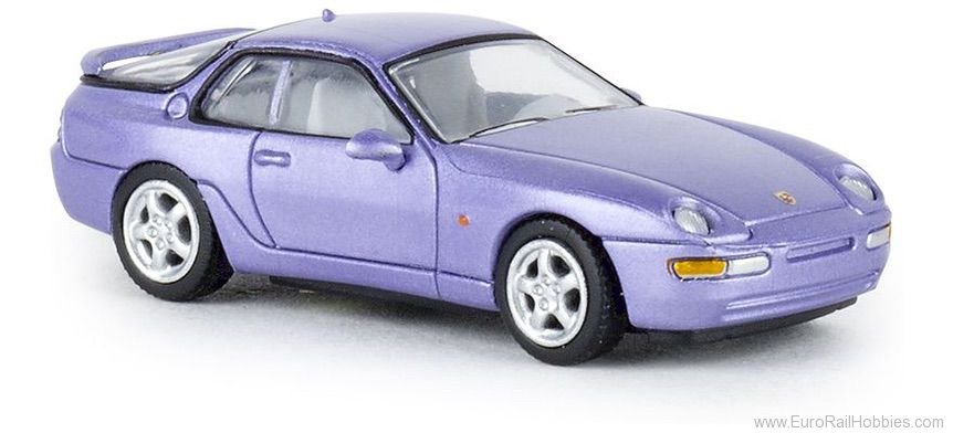 Brekina PCX870014 Porsche 968, purple metallic, from PCX