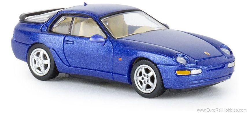Brekina PCX870015 Porsche 968, dark blue metallic, from PCX