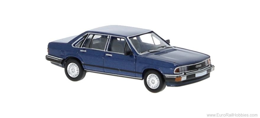 Brekina PCX870065 Audi 200 (C2) Metallic  Dark Blue, 1979, 