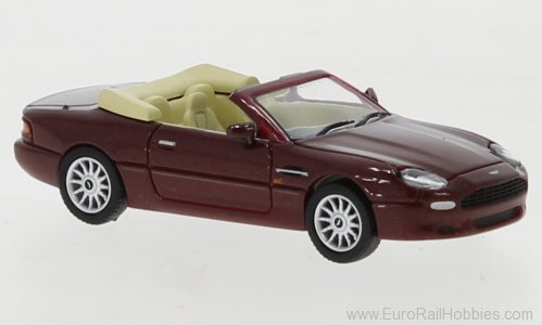 Brekina PCX870146 Aston Martin DB7 Cabrio Dark Red Metallic