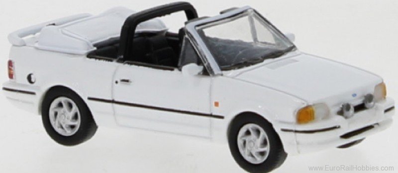 Brekina PCX870156 Ford Escort IV Cabriolet white, 1986