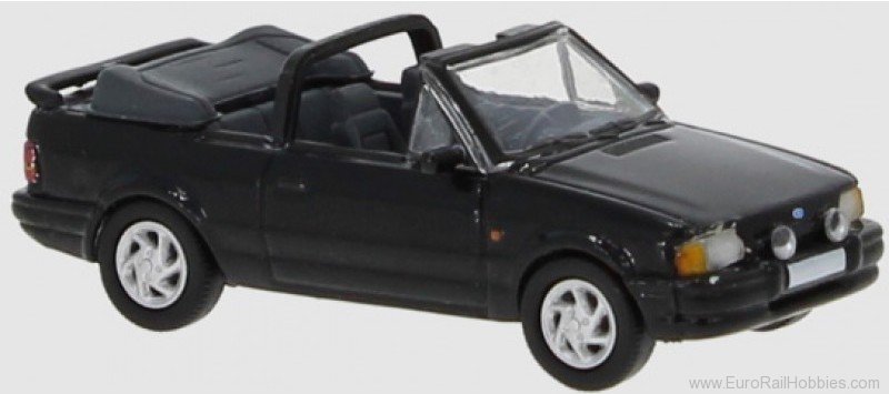 Brekina PCX870159 Ford Escort IV Cabriolet black, 1986