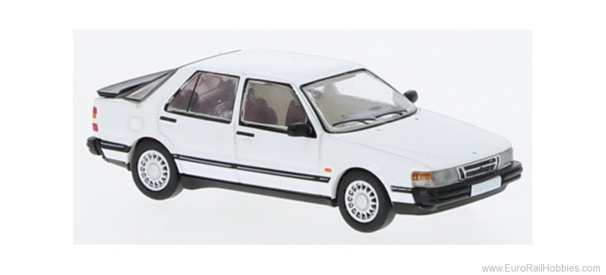 Brekina PCX870188 Saab 9000 CC White  