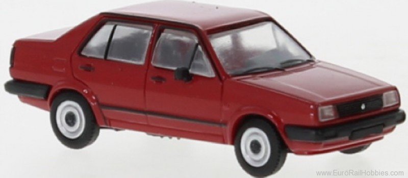 Brekina PCX870197 197 VW Jetta II, Dark Red, 1984  