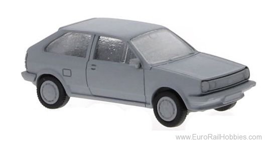 Brekina PCX870202 VW Polo II Coupe silver, 1985