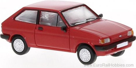 Brekina PCX870278 Ford Fiesta MK II Red , 1985, 