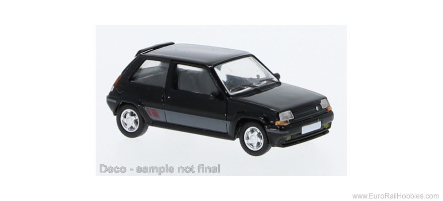 Brekina PCX870298 Renault 5 GT Turbo Black  