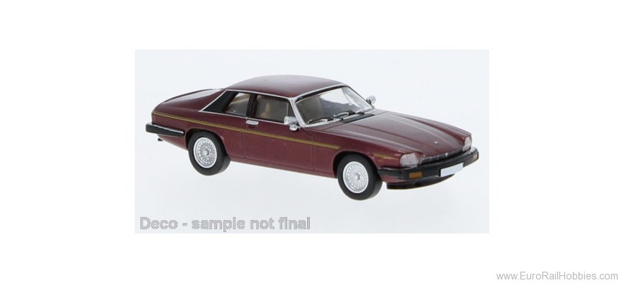 Brekina PCX870329 Jaguar XJ-S Dark Red  