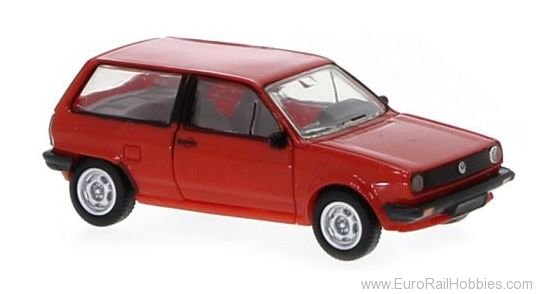 Brekina PCX870332 VW Polo II light red, 1985