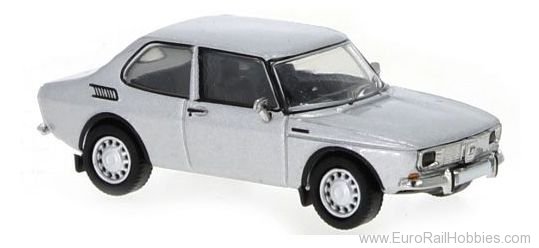 Brekina PCX870340 Saab 99 silver, 1970