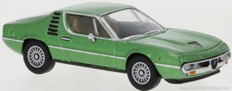 Brekina PCX870359 359 Alfa Romeo Montreal, Metallic-Light Green