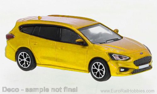 Brekina PCX870378 Ford Focus Turnier ST Metallic Orange , 2020,