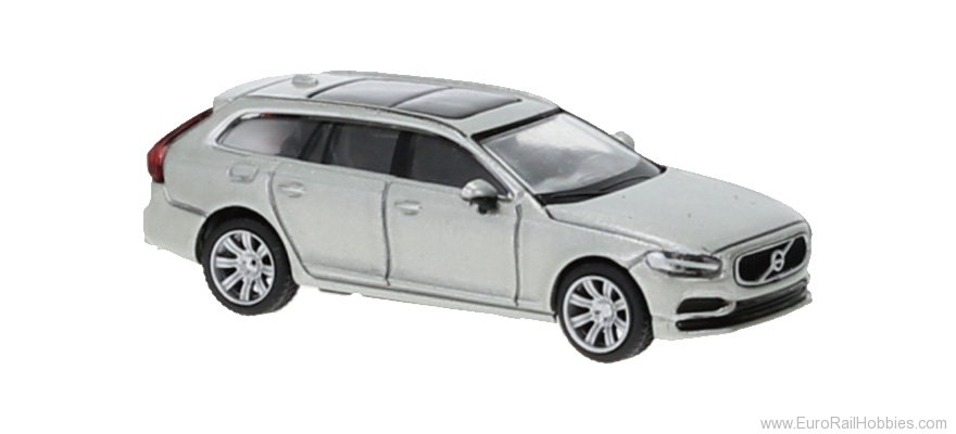 Brekina PCX870386 Volvo V90 Silver, 2019, 