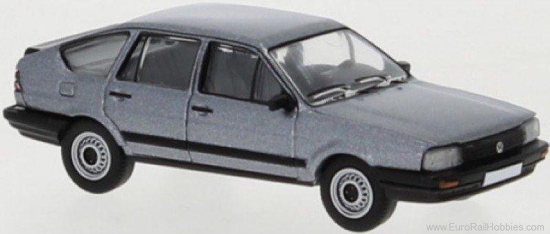 Brekina PCX870411 411 VW Passat B2, Metallic Gray, 1985  