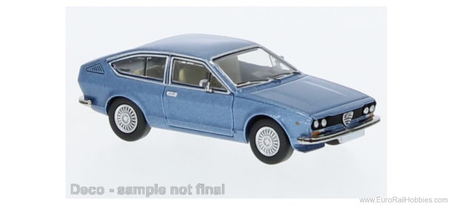Brekina PCX870427 Alfa Romeo Alfetta GT Metallic  Blue, 1974, 