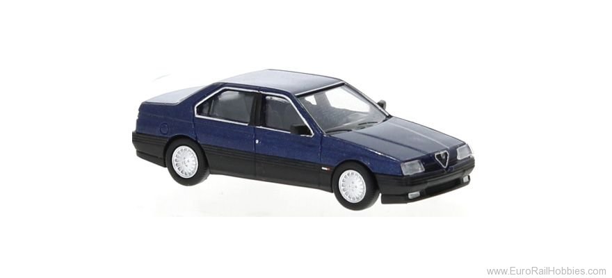 Brekina PCX870435 Alfa Romeo 164  Metallic  Dark Blue, 1987, 