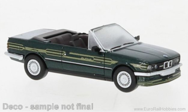 Brekina PCX870445 BMW Alpina C2 2,7 Cabriolet Metallic Dark Gre