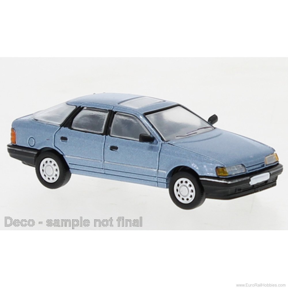 Brekina PCX870459 Ford Scorpio Metallic Light Blue , 1985, 