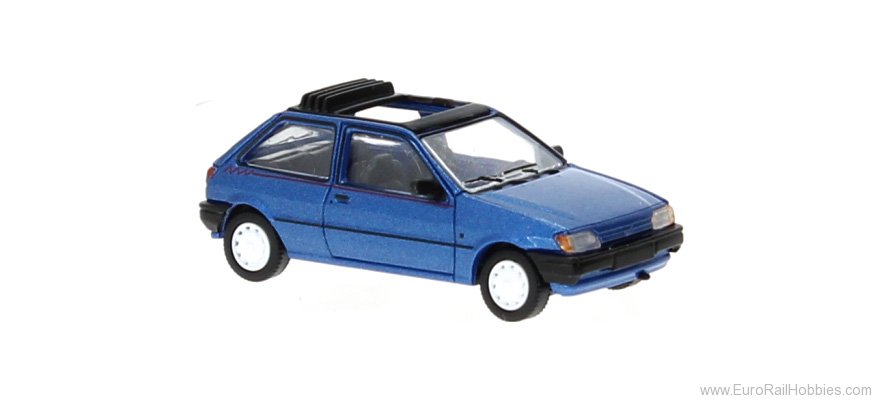 Brekina PCX870460 Ford Fiesta MK III  Blue  