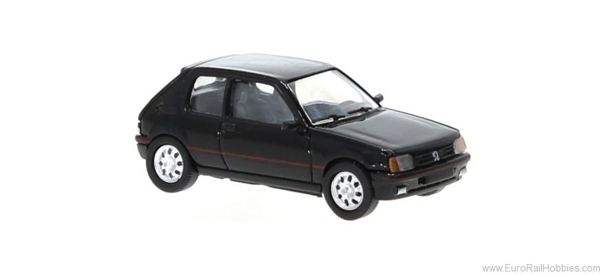 Brekina PCX870504 Peugeot 205 GTI Black, 1984, 