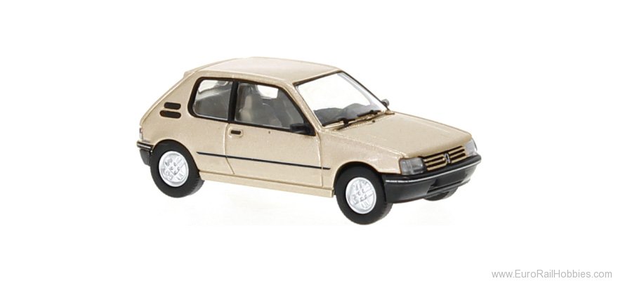 Brekina PCX870507 Peugeot 205 Metallic  Beige, 1984, 