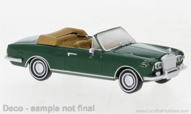 Brekina PCX870512 Rolls Royce Corniche Dark Green, 1971, 