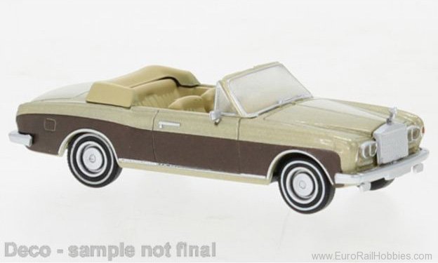 Brekina PCX870515 Rolls Royce Corniche Metallic Beige, Metallic